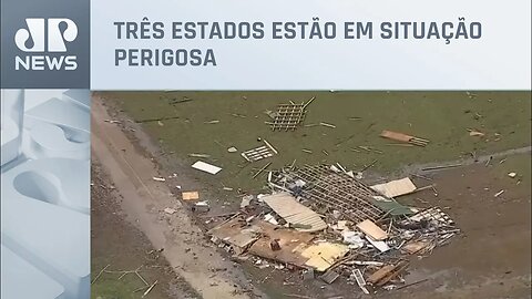 Tornados atingem sul dos Estados Unidos e deixam três mortos