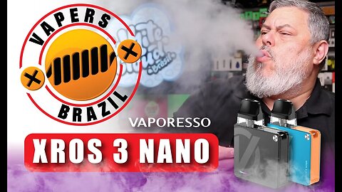 Vaporesso Xros 3 Nano - O Novo Xros quadradinho