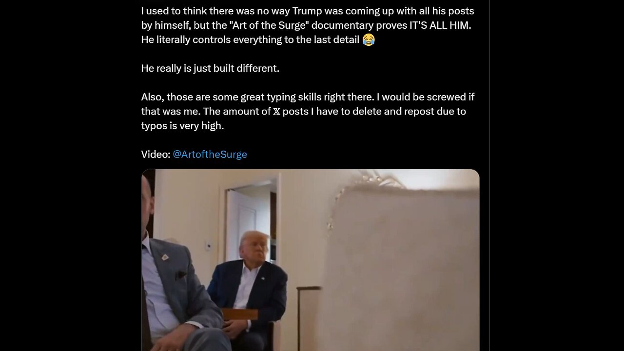 Trump Comes Up With All His Own Posts