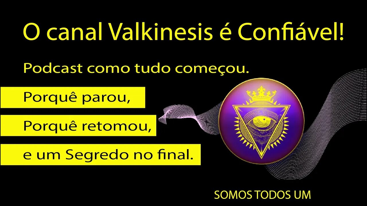 PODCAST COMO TUDO COMEÇOU. PORQUÊ PAROU, PORQUÊ RETOMOU E UM SEGREDO NO FINAL.