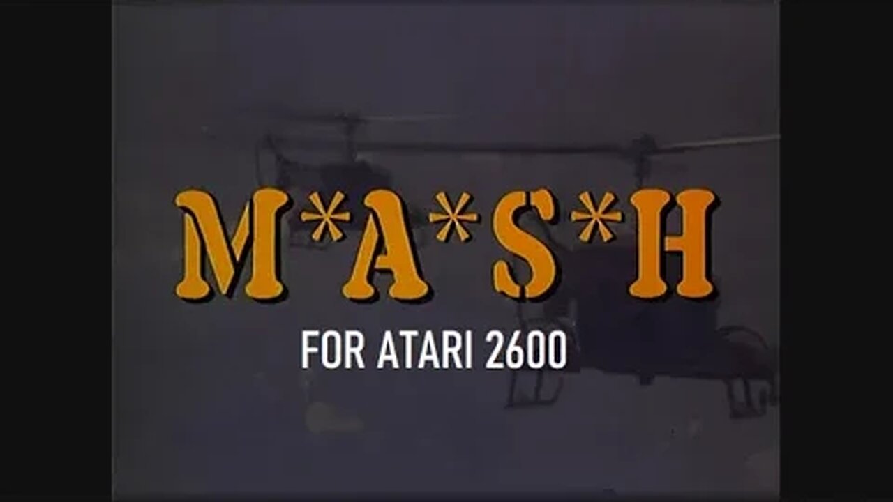 Straight Edge Game Room - M*A*S*H (Atari 2600)