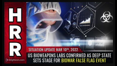 US bioweapons labs CONFIRMED as deep state sets stage for BIOWAR FALSE FLAG event!!!