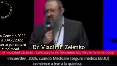 ASCOLTATE LA TESTIMONIANZA DEL DR.VLADIMIR ZELENKO SUI VERI SCOPI DEI POTENTI ...