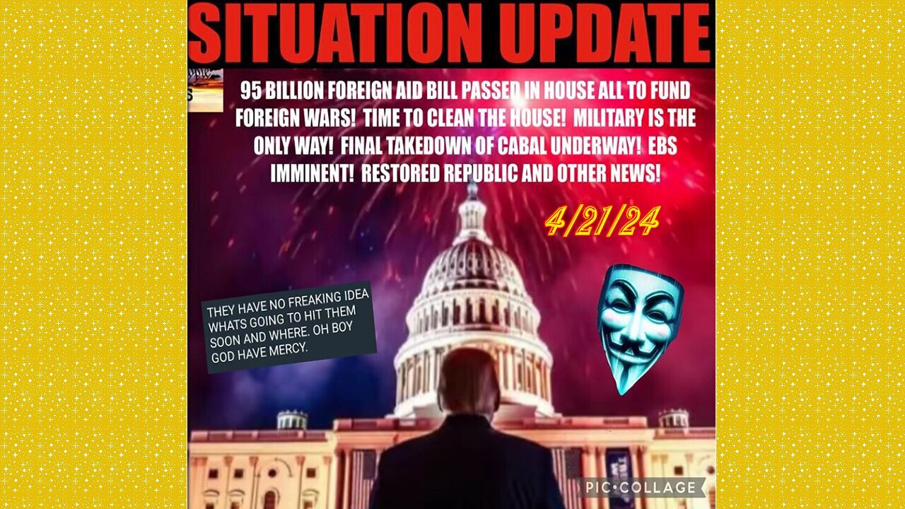 SITUATION UPDATE 4/21/24 - Is This The Start Of WW3?, Global Financial Crises,Cabal/Deep State Mafia