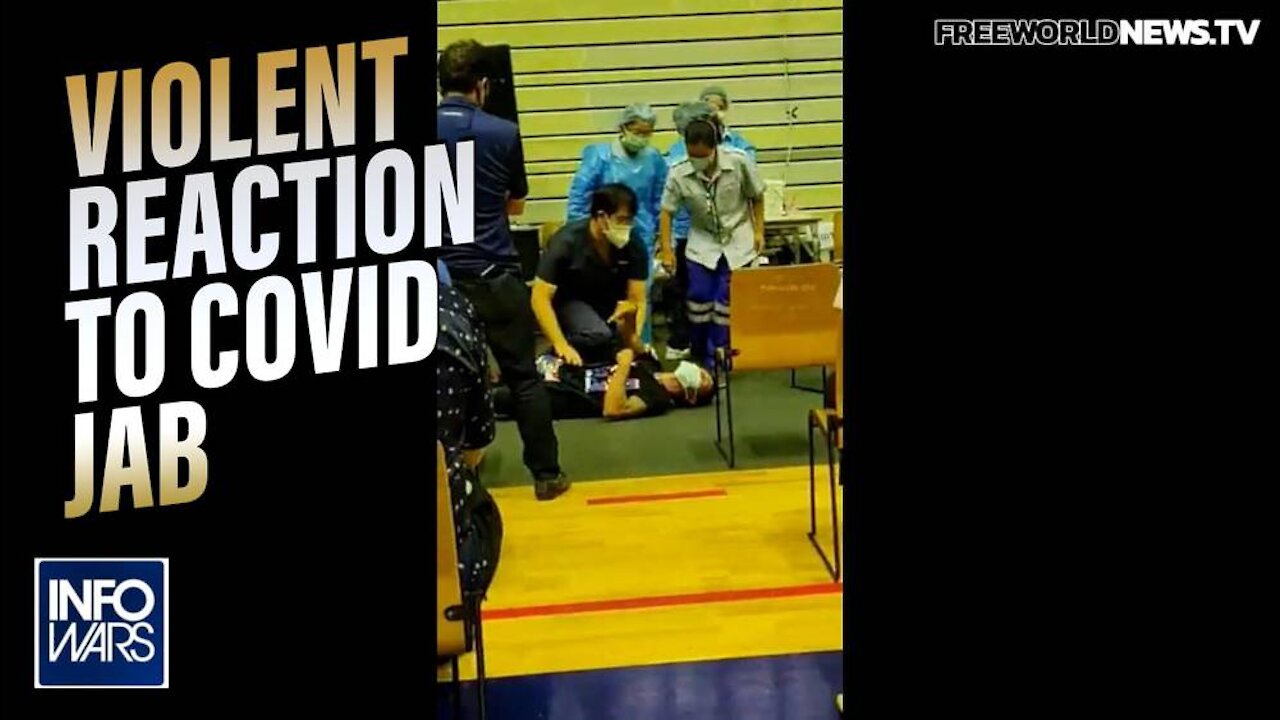 See the Viral Video from Thailand of a Man's Violent Reaction to the COVID Jab