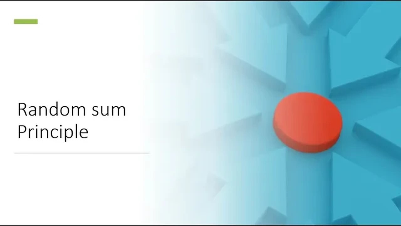 prove random sum principle