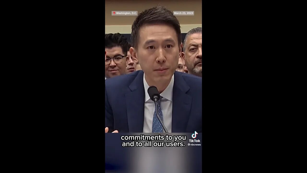 TIKTOK CEO SHOU CHEW Reaction