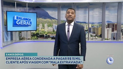 5 Anos depois: Empresa Aérea Condenada a Pagar R$ 15 Mil a Cliente após Viagem com "Mala Extraviada"