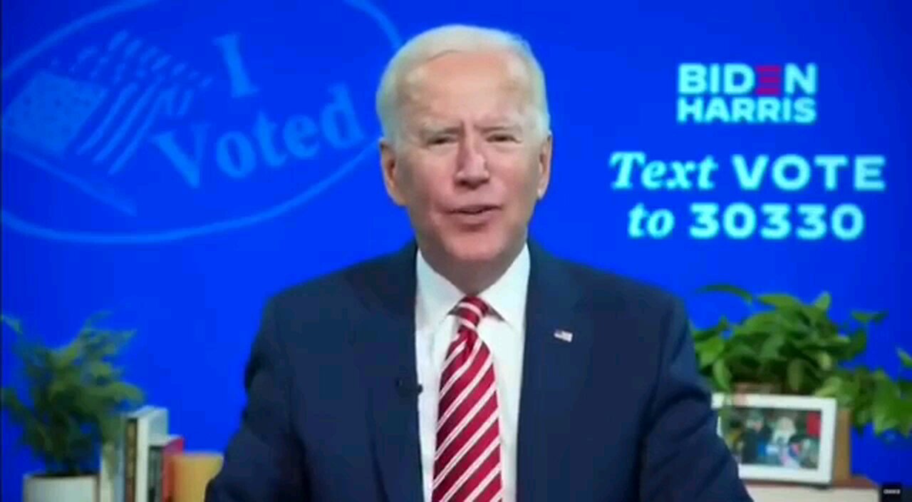 Biden: Obama and I put together the most extensive voter fraud organization in the history of the US