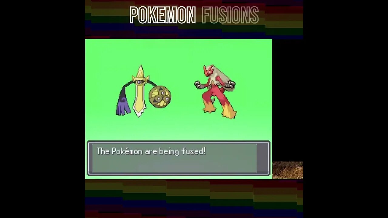 Pokemon Fusions- Blaziken x Aegislash! The Best Pokemon + a sword= FIRE! #shorts #subscribe #pokemon