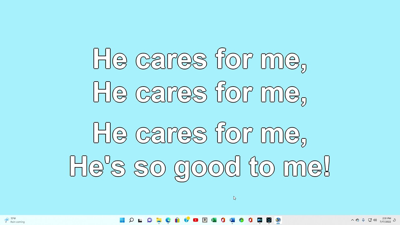 God is so Good Verse 2