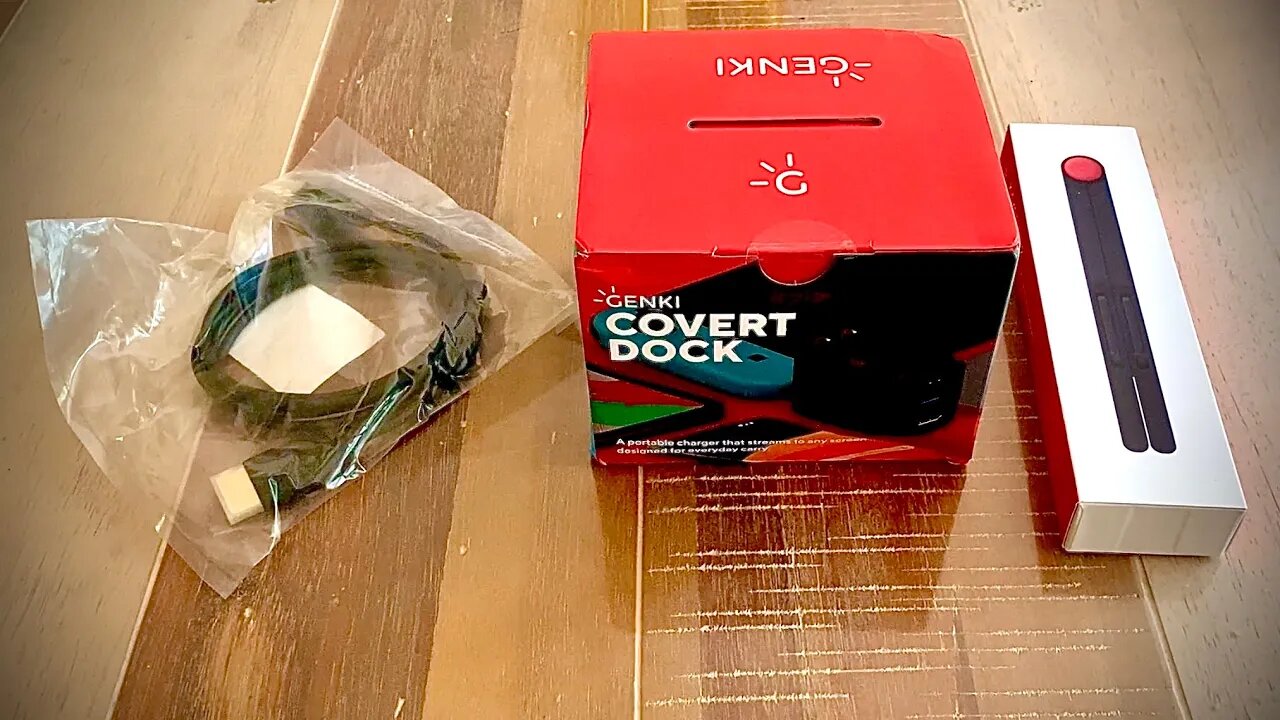 Genki Covert Dock (Field Kit Bundle) - NINTENDO SWITCH / STEAM DECK - AMBIENT UNBOXING