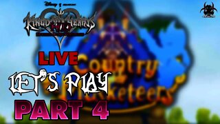 Kingdom Hearts Dream Drop Distance HD - LIVE Let's Play/Walkthrough Part 4 - Country of Musketeers