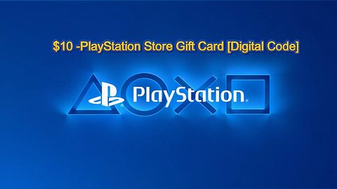 Amazon - $10 Playstation Store Gift Card (Digital Code) Link in Description