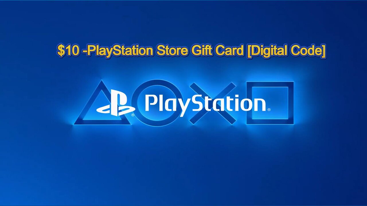 Amazon - $10 Playstation Store Gift Card (Digital Code) Link in Description