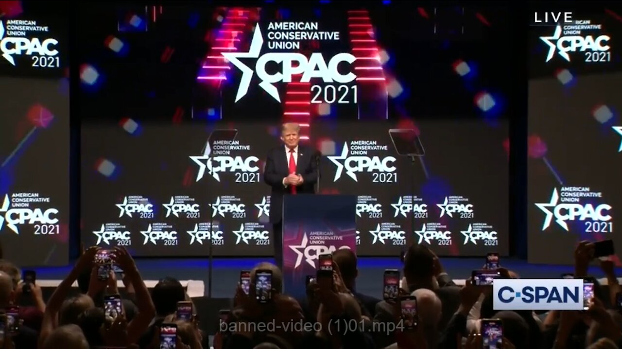 President Donald J. Trump CPAC 2021 Speech Dallas, TX (7/11/21)