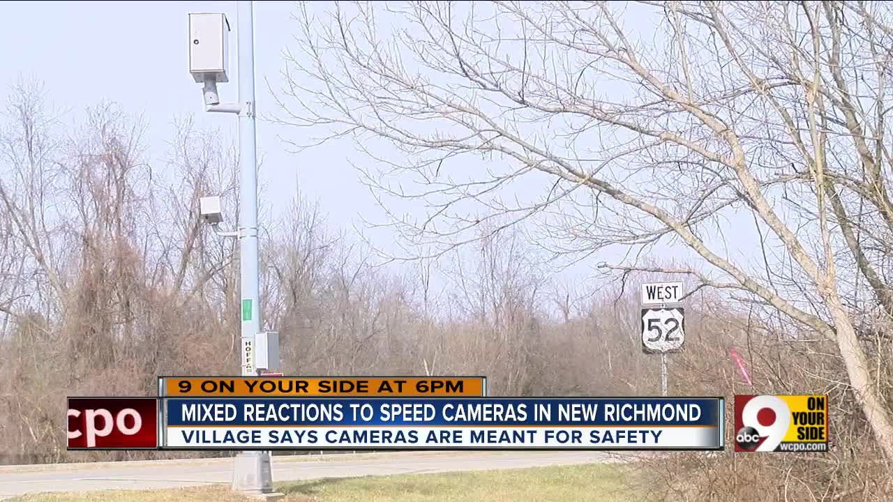 Mixed reactions to speed cameras in New Richmond