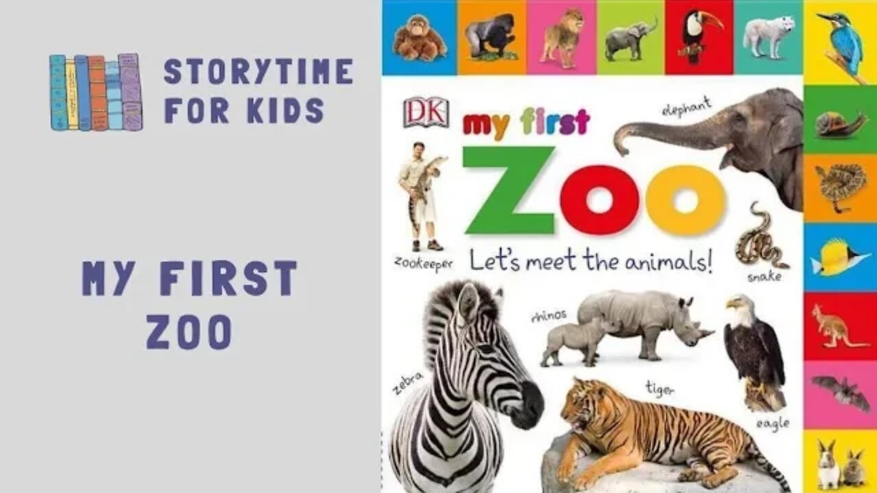 🐯🦍 DK 🐆🐊 My First Zoo 🐍🐒 Animals | Predators | Ocean | Primates | Farm @Storytime for Kids