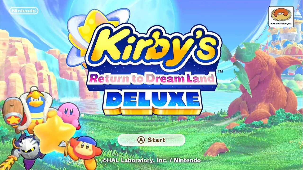 Kirby's Return to DreamLand Deluxe | Part 1| All action without the yapping