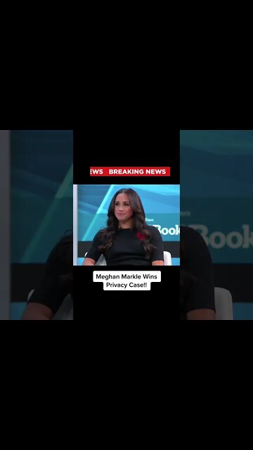 Breaking News! Meghan Markle Has Won Her Court Case! #shorts