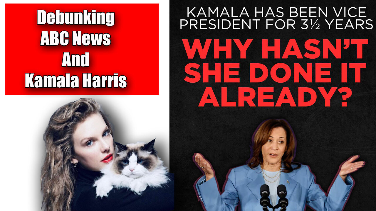 Debunking ABC News and Kamala Harris Trump Bashing Talking Points With Receipts