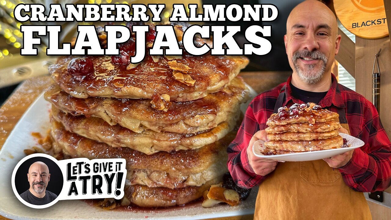 Cranberry Almond Flapjacks | Blackstone Griddles