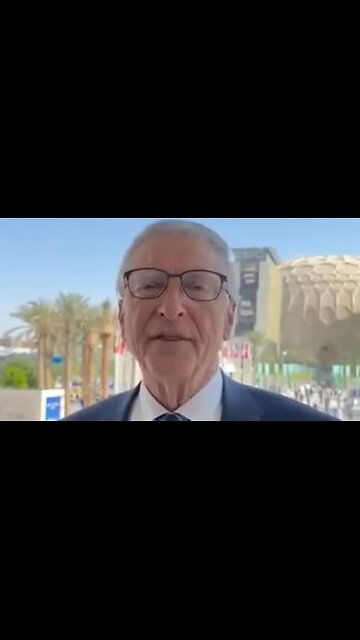 Unelected globalist technocrat, Bill Gates, at COP 28: "The issue of food systems and how with