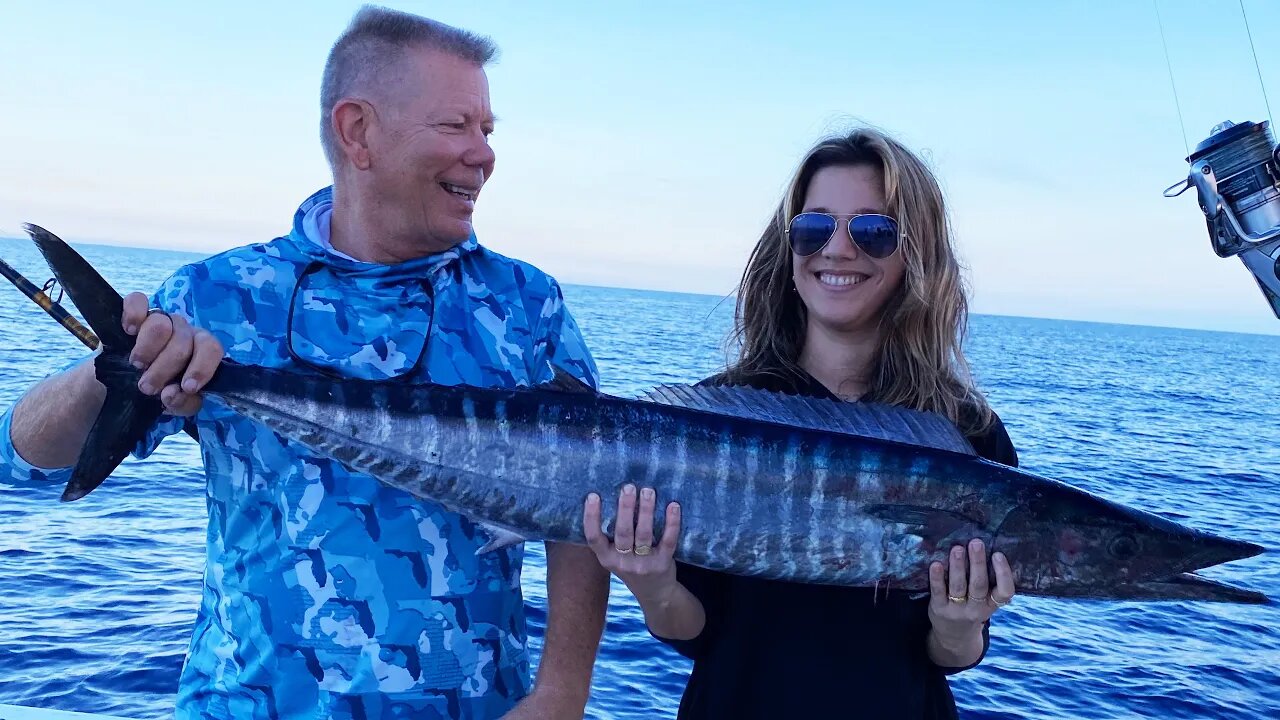 Wahoo off Key Largo | One Reel Gets Spooled! {Catch and Cook}