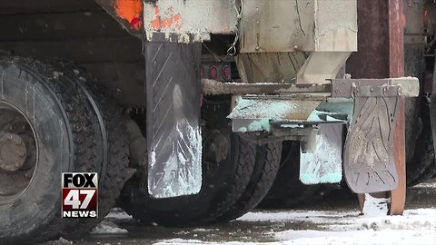 Lansing stocks up on road salt