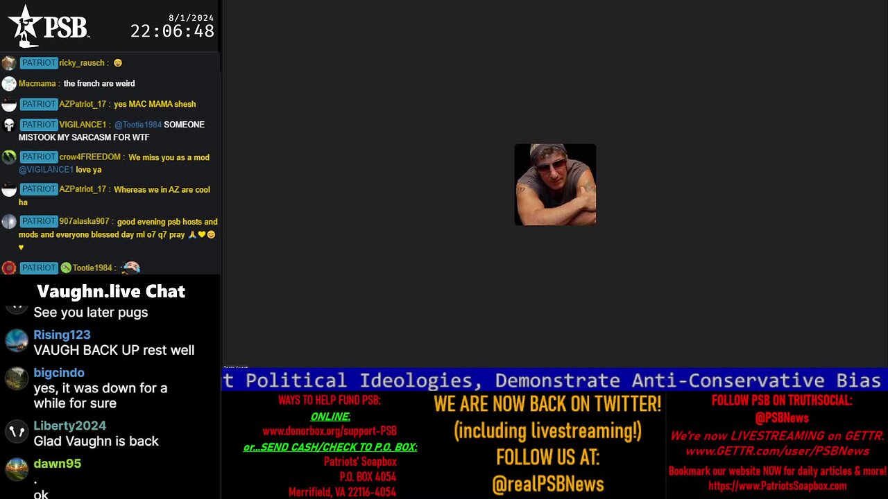2024-08-01 22:00 EDT - The MAGA Mullet Show: with MagaSwaga