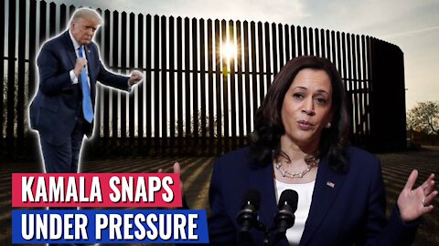 BREAKING: KAMALA SNAPS UNDER PRESSURE, WILL RUSH TO VISIT BORDER BEFORE TRUMP