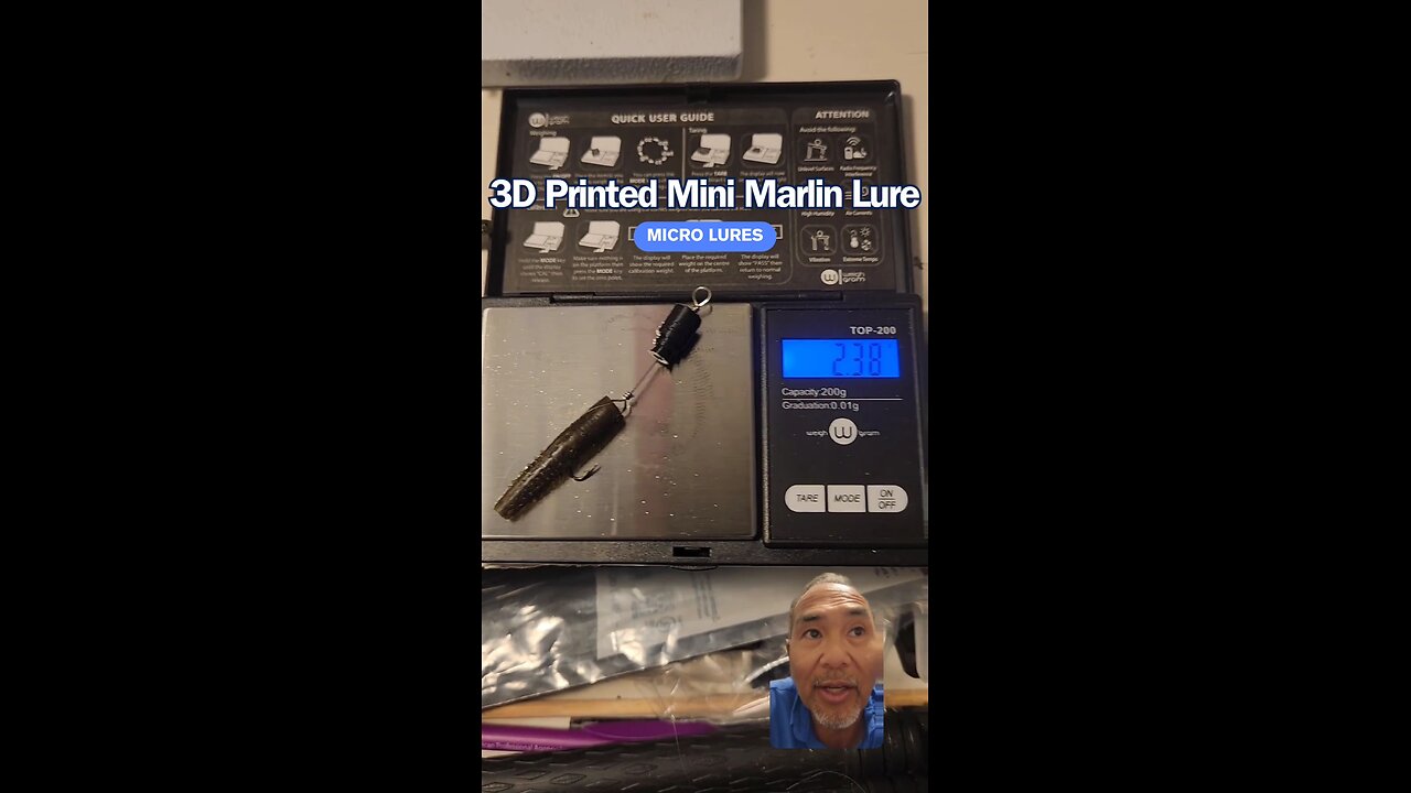 3D Print Your Own Custom Micro Lures! #fishing #luremaking #3dprinting