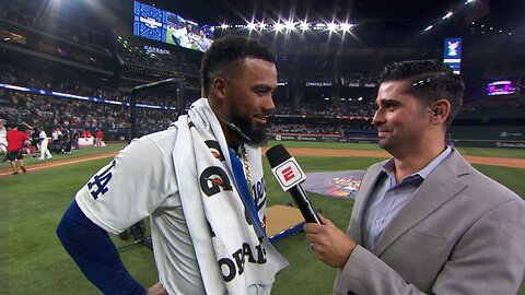 MLB Teoscar Hernández on winning 2024 Home Run Derby