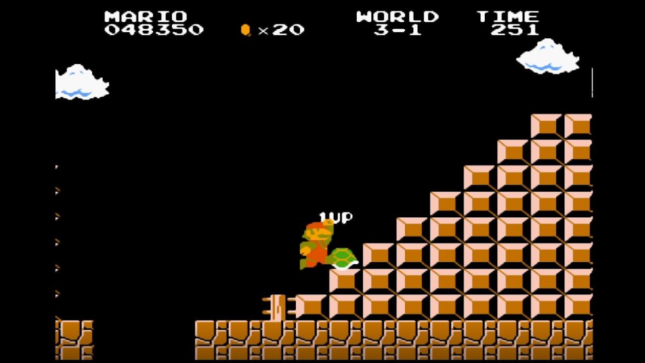 Super Mario Bros. 1986 NES (Gameplay)