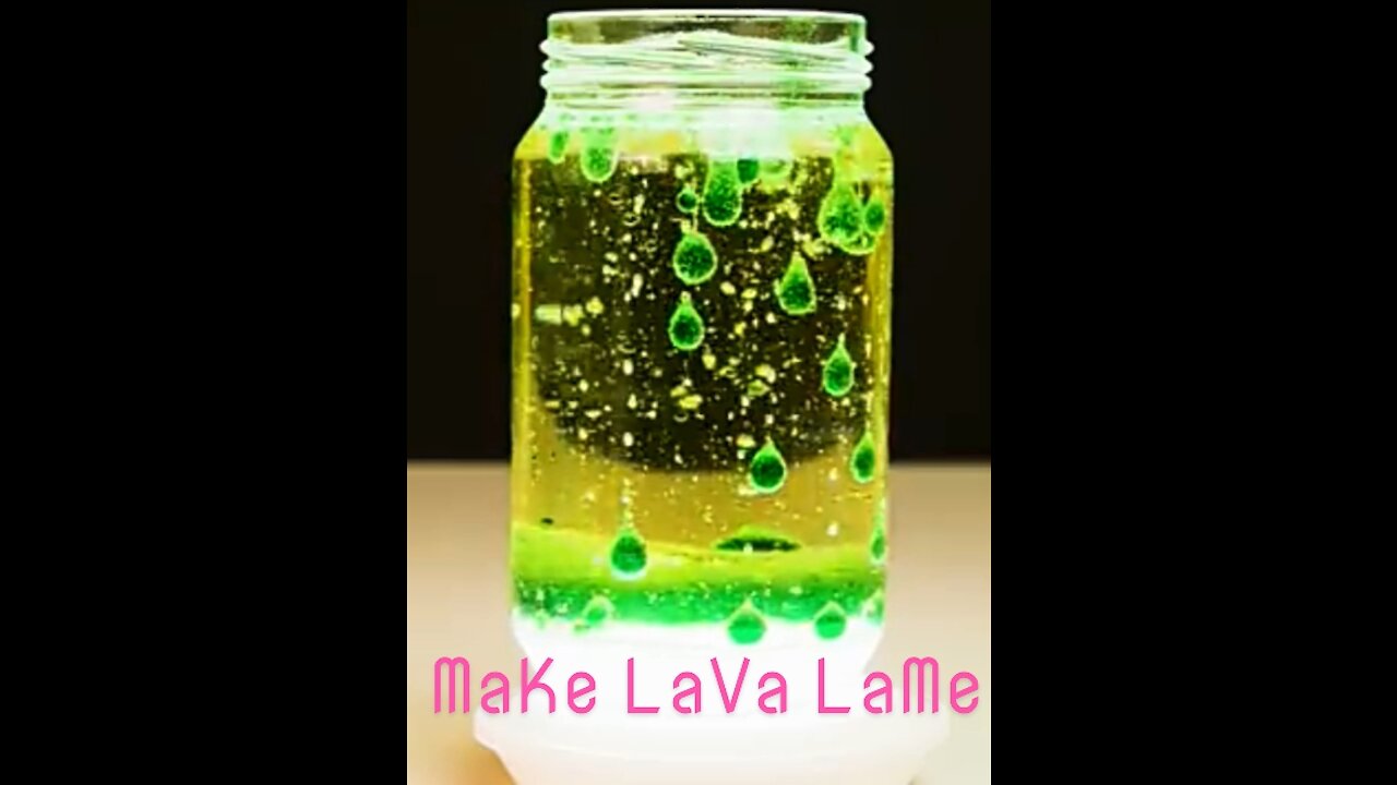 How to Make Lava Lamp at Home