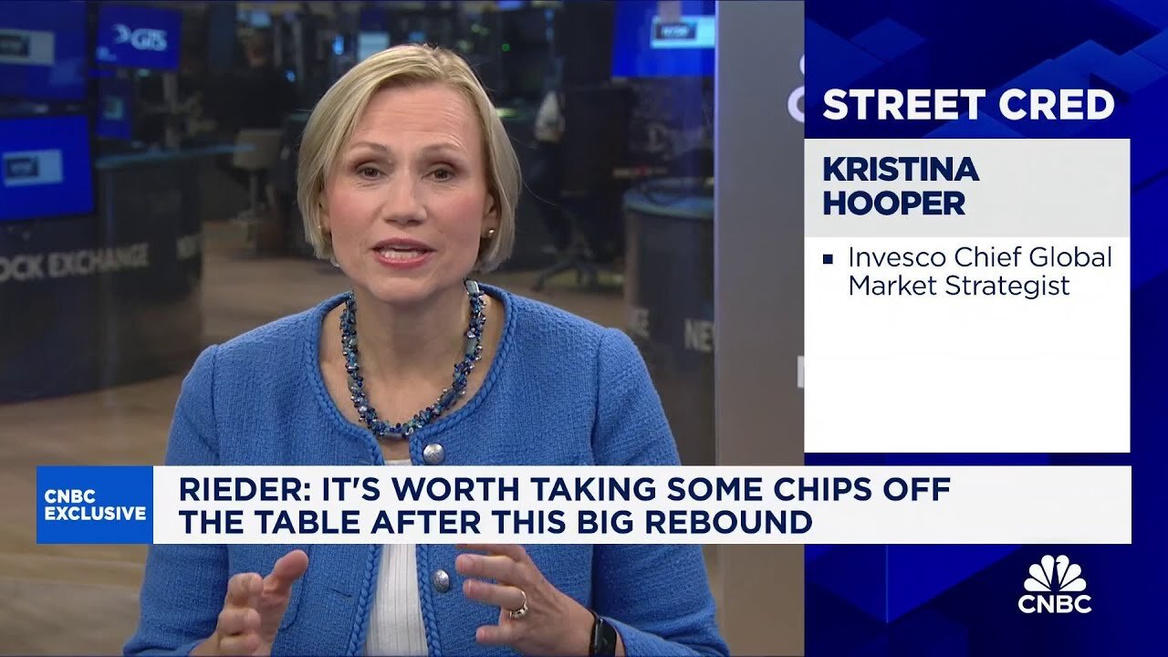 The market is telling us there's a higher probability of a recession, says Invesco's Kristina Hooper