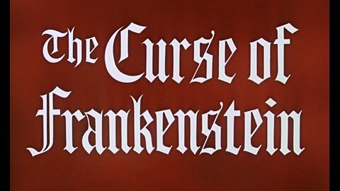 The Curse of Frankenstein (1957)