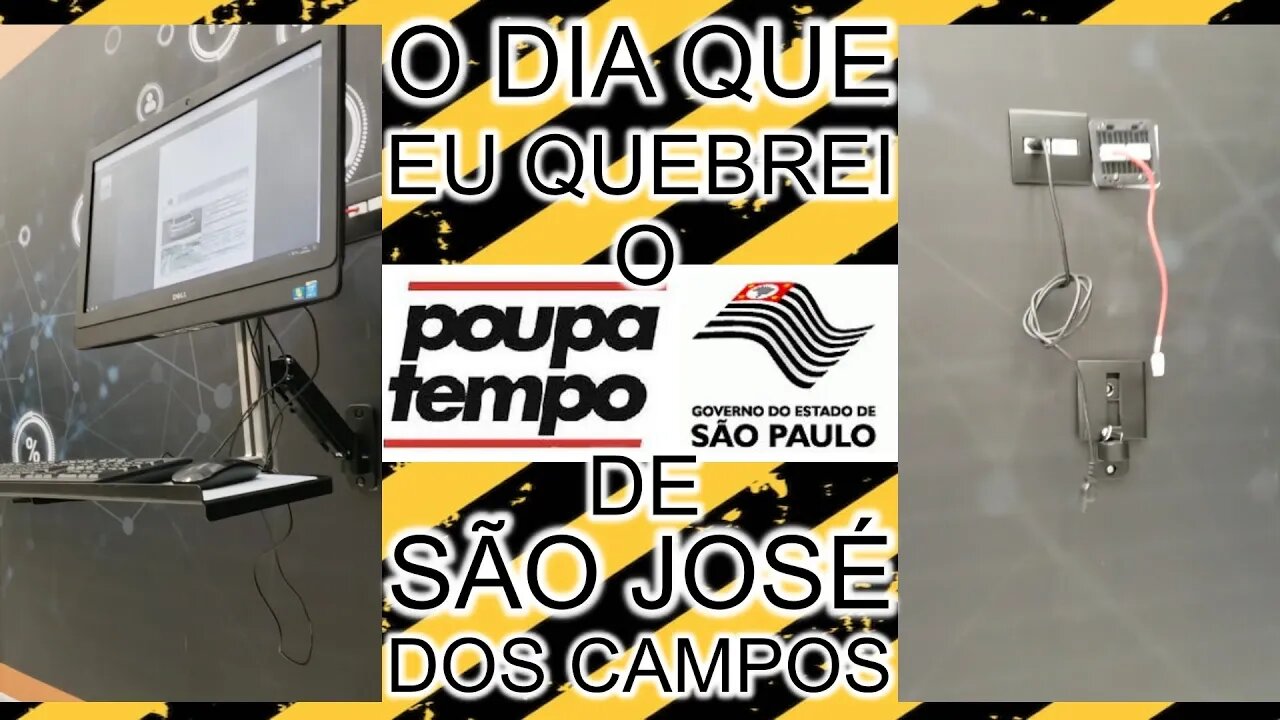 Pessoa com deficiência - O dia que eu quebrei o Poupa Tempo de São José dos Campos