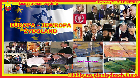 EUROPA - JEWROPA ŻYDOLAND Diabły na pieniądzach Euro