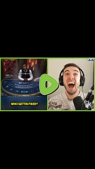 This Blackjack Dealer Gives ZERO F**KS!