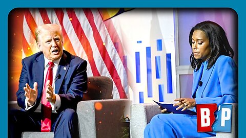 CHAOS At Trump, Black Journalist Event