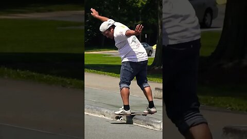 Joe Meck nollie lipslide frontside n backside line at Millersville #skatepark #skateboarding #skate