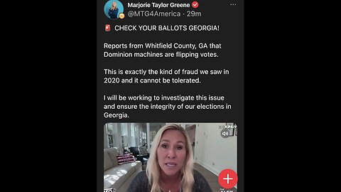 REP. MARJORIE TAYLOR GREENE WARNS🎰🚨👩‍💻⚠️📸 DOMINION MACHINES FLIPPING VOTES🚩🚨🎰🏷️🚶‍♂️💫