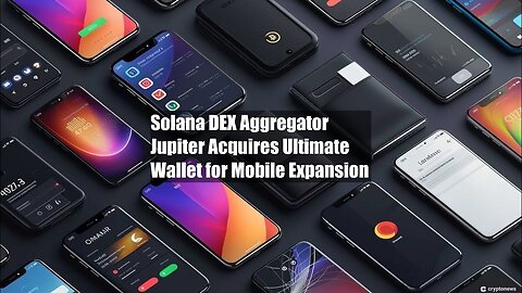 Solana DEX Aggregator Jupiter Acquires Ultimate Wallet for Mobile