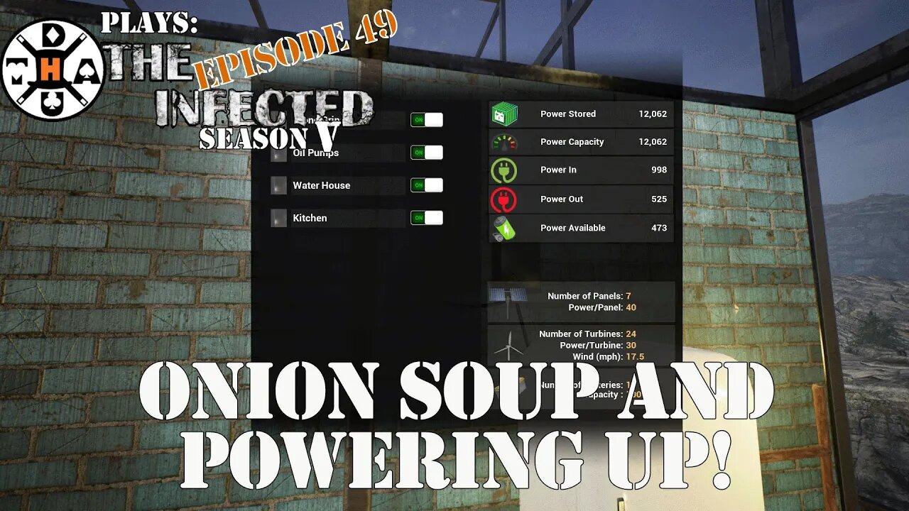 Onion Soup, A Few Rations, And Working On Power! The Infected Gameplay S5EP49