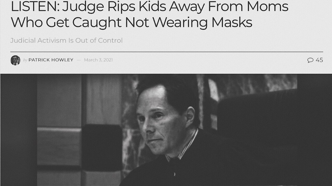 Can A Mother Really Lose Access To Her Child Due To Not Wearing A Mask? | 06.03.2021