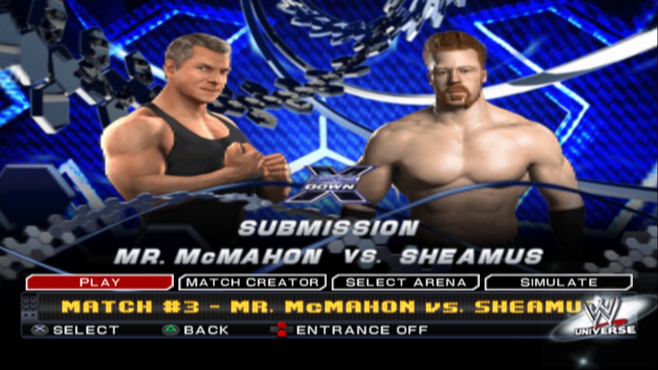 WWE SmackDown vs. Raw 2011 Mr. McMahon vs Sheamus