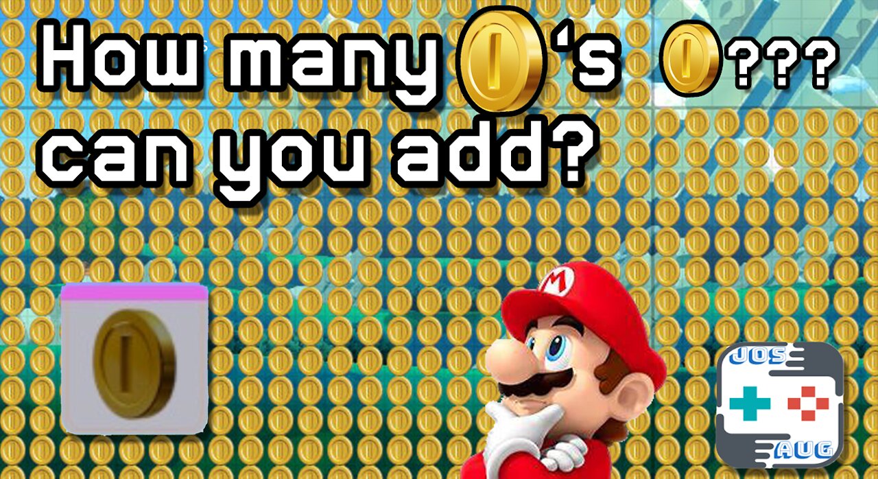 How many coins can you add into one level? + Voice Reveal | SMM2