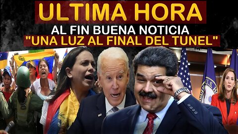 🔴SUCEDIO HOY! URGENTE HACE UNAS HORAS! UNA LUZ AL FINAL DEL TUNEL - NOTICIAS VENEZUELA HOY