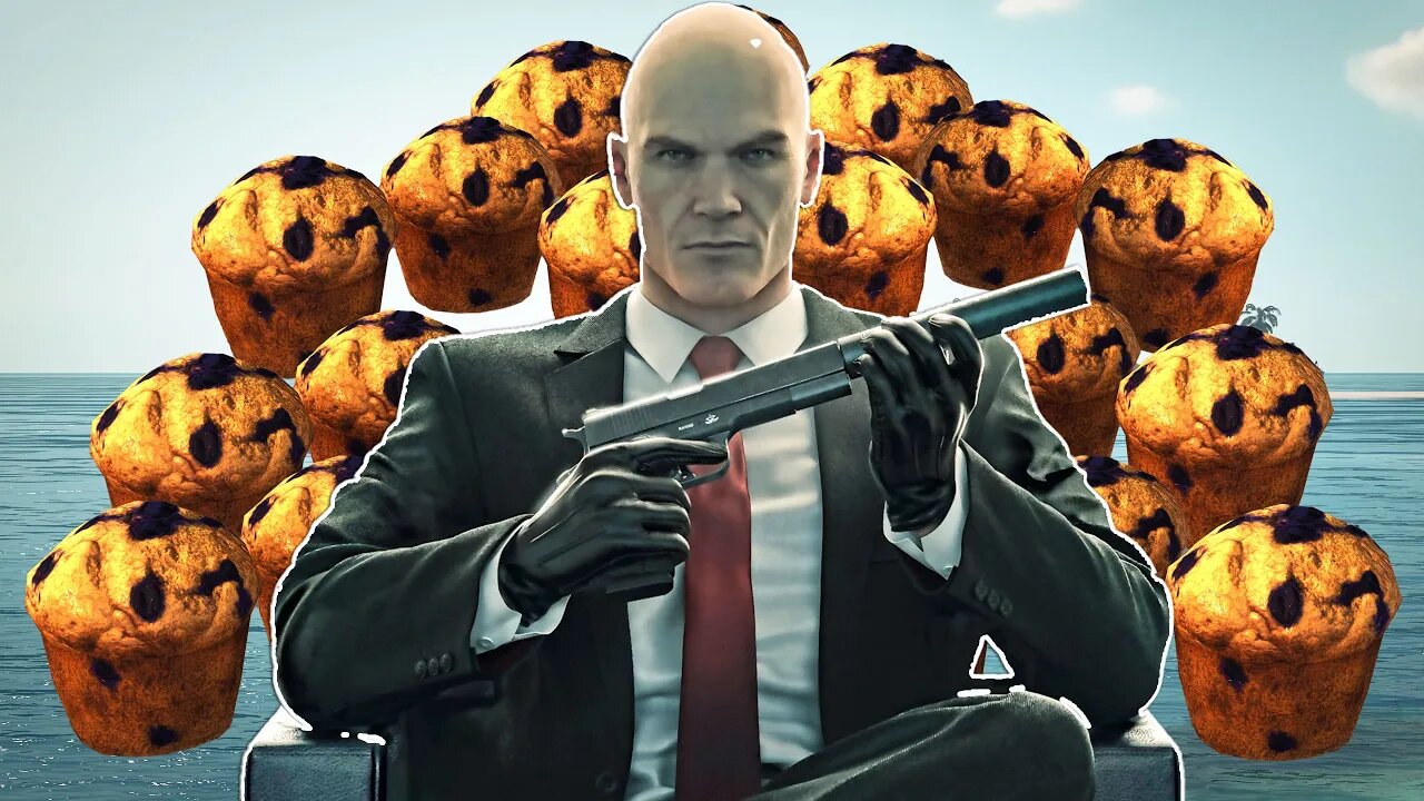 I beat HITMAN 2 With MUFFIN KILL Only